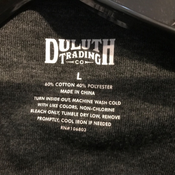 DULUTH TRADING COMPANY WOMEN’S BUTTON HENLEY MID-WEIGHT LONG SLEEVE LARGE SHIRT - Picture 3 of 3